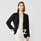 Zezi buttoned triacetate ຊຸດແມ່ຍິງບາງໆສີຂາວ