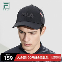 FILA GOLF Fairmale Hat Baseball Cap 2023 Autumn New Golf Sport Hat Duck Tongue Cap Sunhat