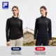 FILA women's knitted long-sleeved shirt