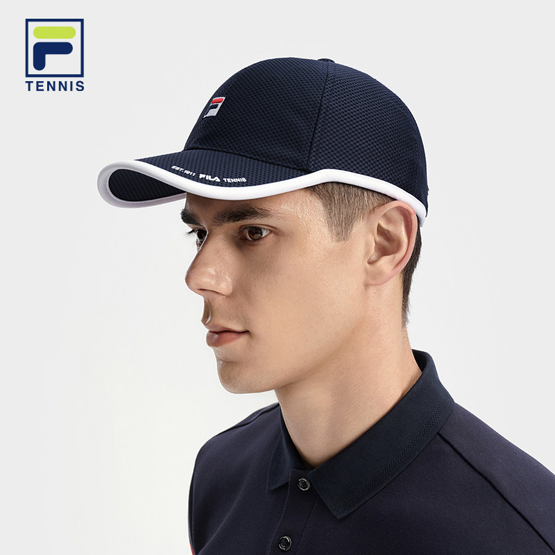 FILA 斐乐官方情侣款棒球帽2025秋季新款网球运动帽遮阳帽鸭舌帽,淘宝优惠券,粉丝福利购,淘宝优惠卷