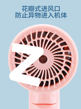吹风机家用吹头发蓝光负离子小功率静音学生宿舍便携可折叠电吹风