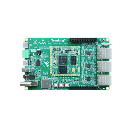 创龙全志T153工业开发板 国产4核A7@1.6GHz+RISC-V 3路千兆网 - 图3