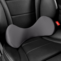 Car back cushion waist cushion Lumbar Black Tech Car Small Waist Support Seat Lean Back-To-Back Vehicle Waist Lean On Thin Section