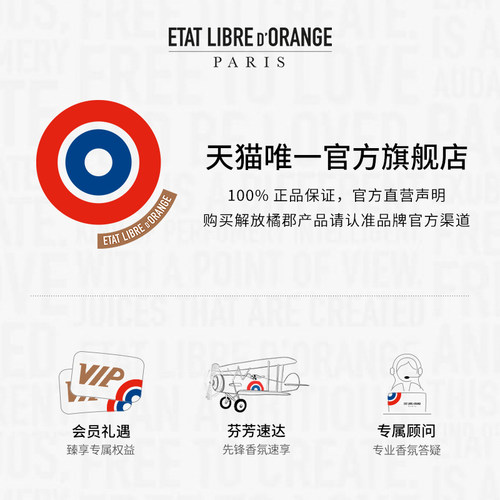 【官方正品】解放橘郡香水你或像你的人香水清新绿意调小众沙龙香 - 图2