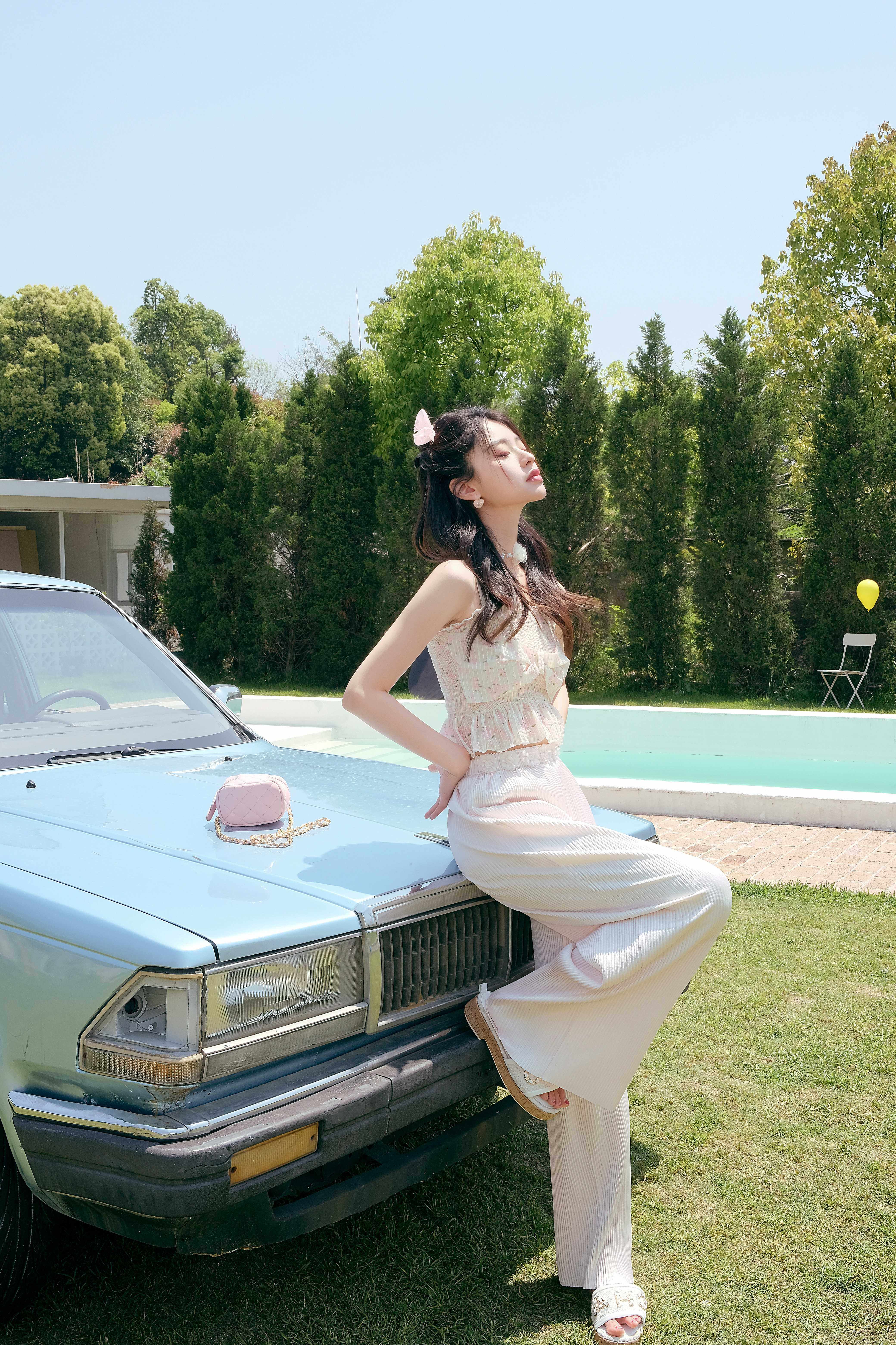 cloudseason立体蝴蝶结防晒开衫 cloudseason时尚套装