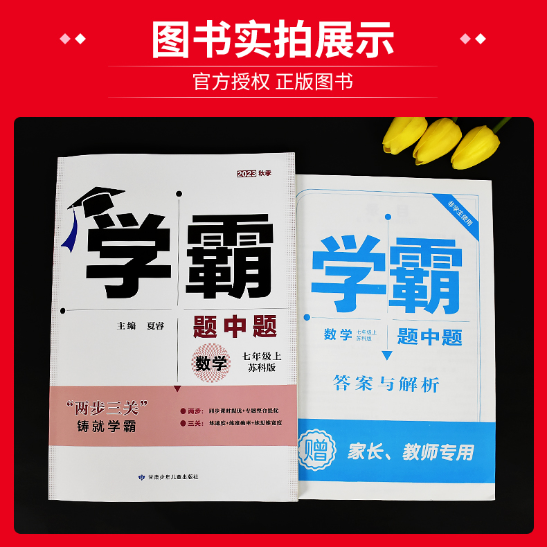 2024版学霸题中题七年级八年级九年级上册下册数学英语物理化学江苏教苏科人教沪教版亮点给力学霸提高课时作业本小题狂做计算达人-图1