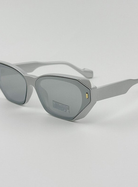 404的店复古时髦长方形墨镜凹造型街拍太眼Q镜男女防紫外线舒适