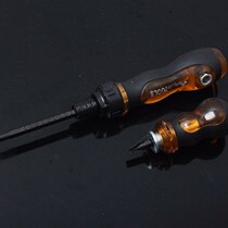 Ratchet telescopic c screw with batch type cross I screw driver Three with multifunction screwdriver Home silk repair tool