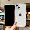 Apple iPhone silicone simple high-definition transparent soft case