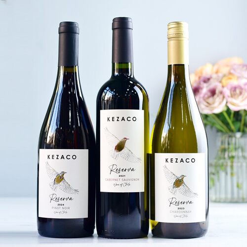 Kezaco Reserva凯撒客雀啼黑皮诺/赤霞珠珍藏干红 霞多丽干白葡萄 - 图3