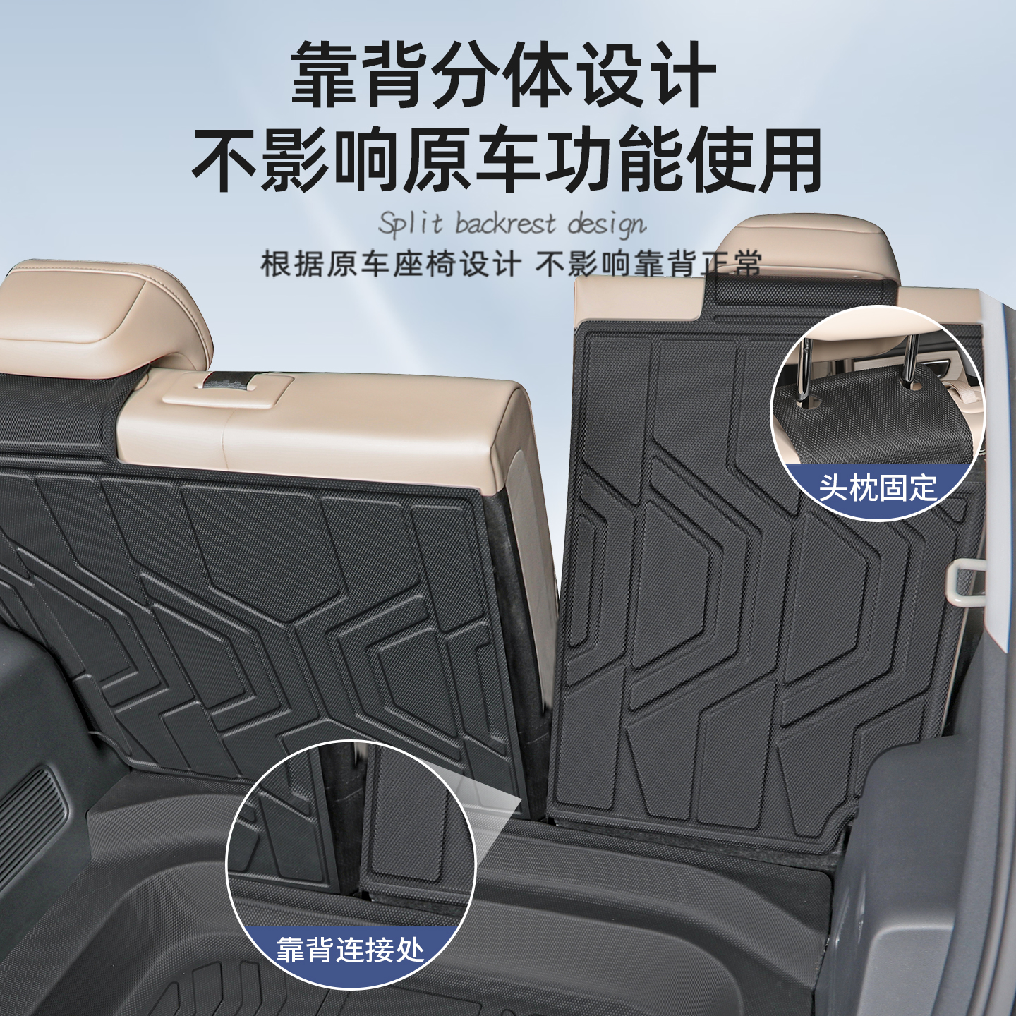 25款五菱缤果S后备箱垫TPE专用尾箱垫车内装饰配件用品改装内饰新 - 图1