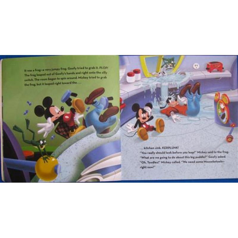 Mickey Mouse Clubhouse: Look Before You Leap! by Sheila Sweeny Higginson平装Disney米老鼠俱乐部:三思而后行老鼠-图0