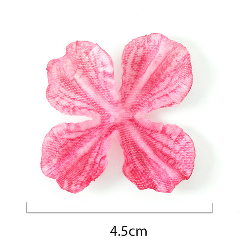 仿真焦边绣球花瓣 diy手工材料古风绢花头饰簪花装饰假花谷美拍摄 - 图3