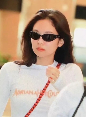 hepban jennie同款墨镜女 骑行登山未来感眼镜 防紫外线可配近视