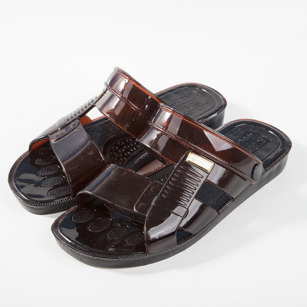 牛筋男凉鞋夏外穿时尚复古防滑耐磨熟胶防臭休闲牛筋凉拖鞋两用男,淘宝优惠券,粉丝福利购,淘宝优惠卷