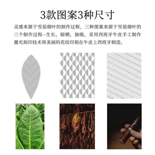 Davidoff/大卫杜夫雪茄保湿皮套XL3便携3支装保护随身携带盒男友 - 图2