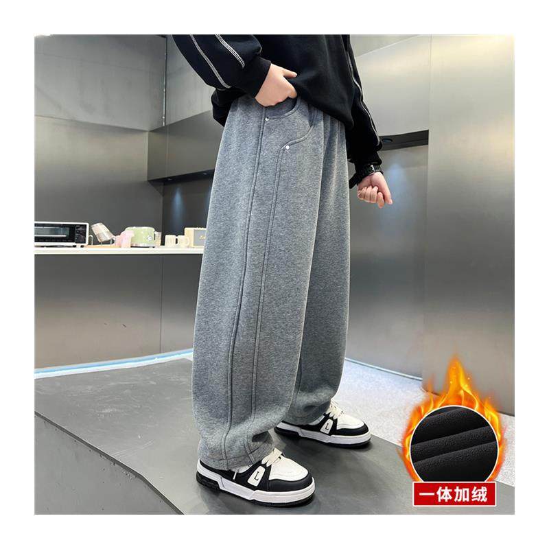 男童运动裤秋冬2025新款中大童加厚裤子冬季儿童一体绒保暖卫裤潮,淘宝优惠券,粉丝福利购,淘宝优惠卷