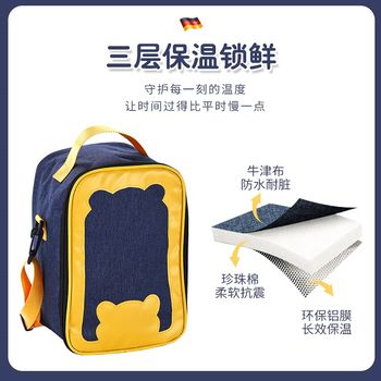 Insulation bag multi-layer lunch box for offices with rice handbag lunch box bag for students ຫນານ aluminium foil ກ່ອງອາຫານທ່ຽງທີ່ມີເດັກນ້ອຍ