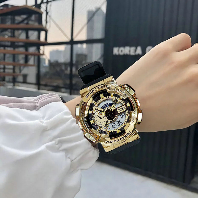 王一博多功能电子男学生韩版女闹钟 米士奇国产腕表