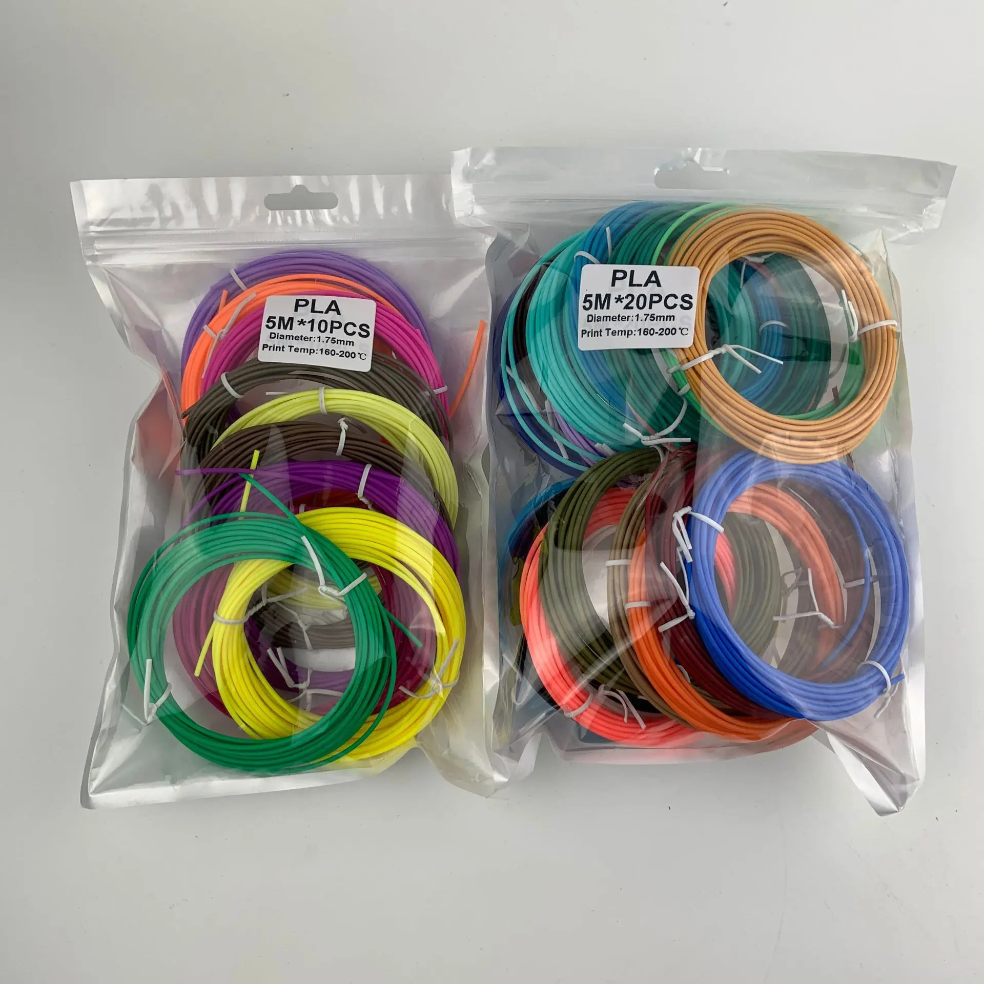 工厂3D打印笔耗材 PLA 高温耗材打印线 直径1.75mm3米5米10米