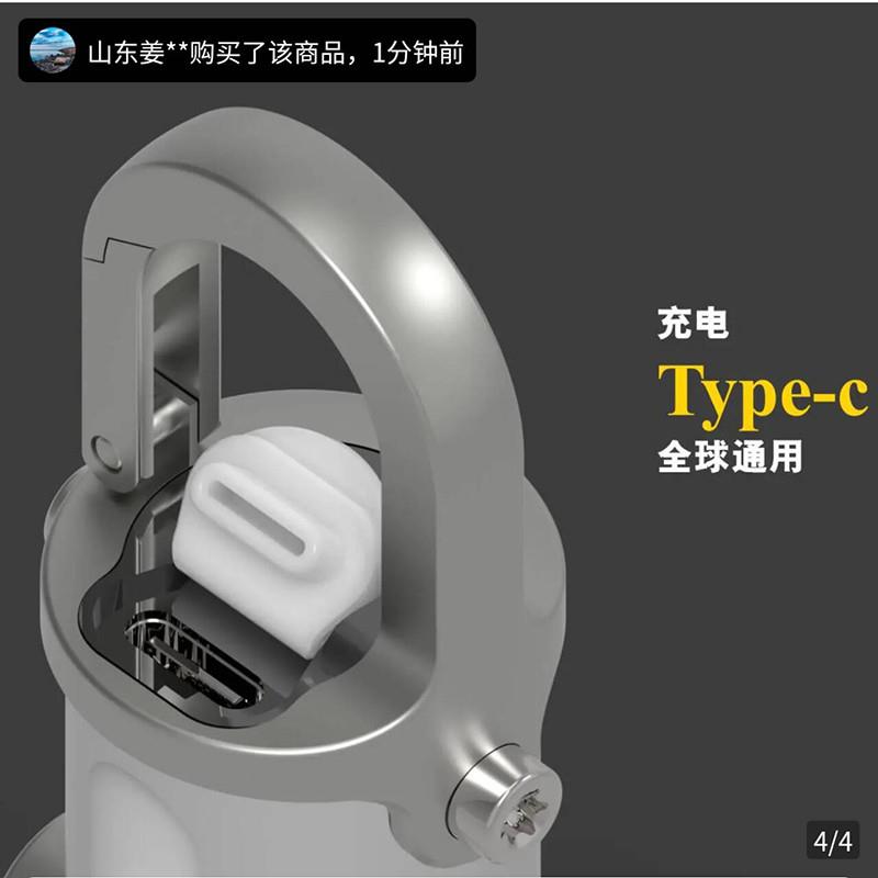 Yanle 2025 new multifunctional mini portable keychain power bank emergency flashlight waterproof lighting