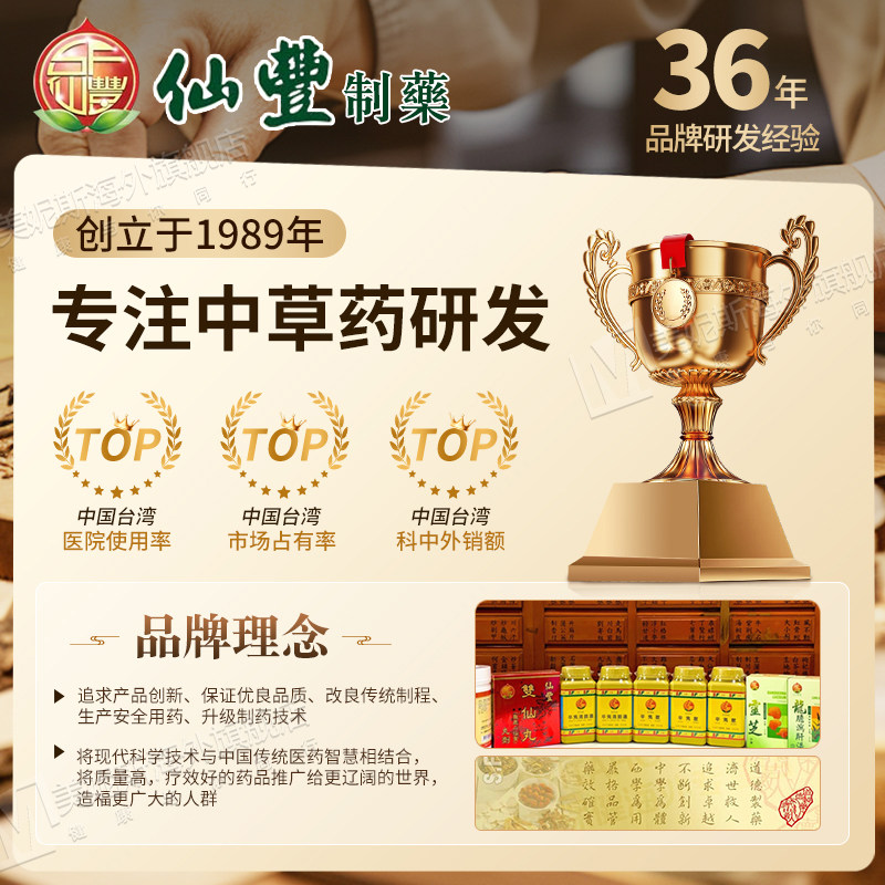 中国台湾仙丰洗肝明目散中成药当归山栀子蔓荆子清热祛烦目赤腰痛,淘宝优惠券,粉丝福利购,淘宝优惠卷