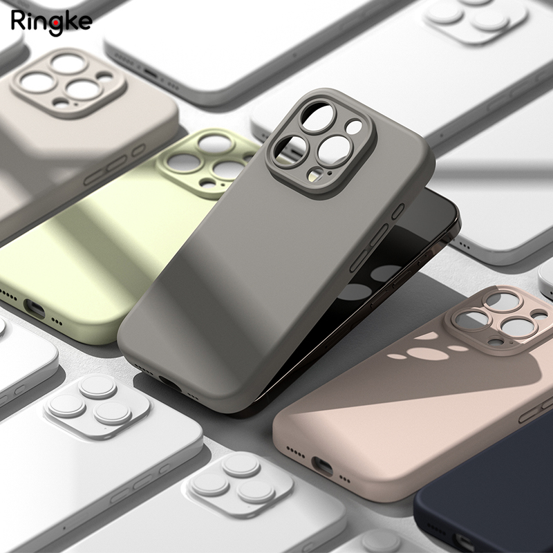 韩国Ringke液态硅胶磁吸手机壳适用于苹果iPhone15/Pro/Max简约防摔保护套硬壳