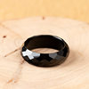 Authentic natural A-grade jadeite ink jade ring for men and women couples ring jade ring hand jewelry jade
