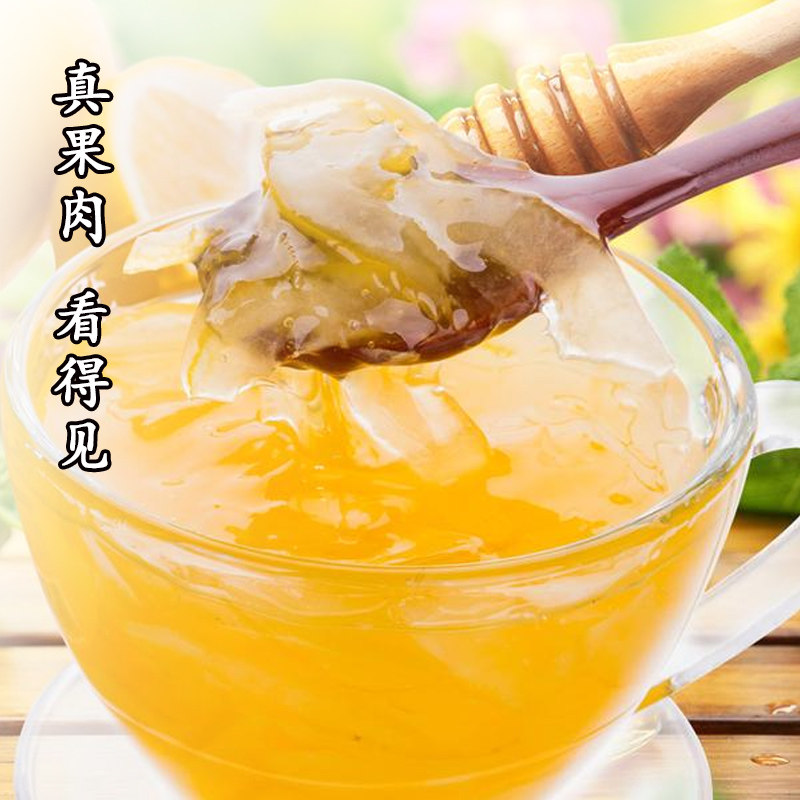 原装进口韩国农协2kg/瓶饮柚子茶 韩国农协食品蜂蜜果味茶