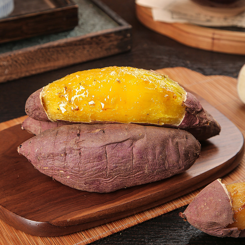 【38爆品日】正宗红瑶蜜薯4.5斤新鲜红薯地瓜高糖心流蜜顺丰/京东