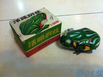 Chic 05 Hall Old Toys Collection Old Tin Toy Live Eye Hops Frogs Old Stock Non Retro 