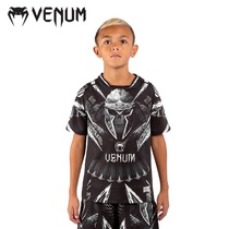 VENUM DRY venom children speed dry T fitness training short sleeve kid boxing clothes T child blouses speed dry