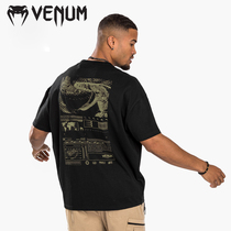 VENUM Venom Short Sleeve Fangs Series New Fitness Training Clothing Running T-shirt Boxing Suit Sport Blouse