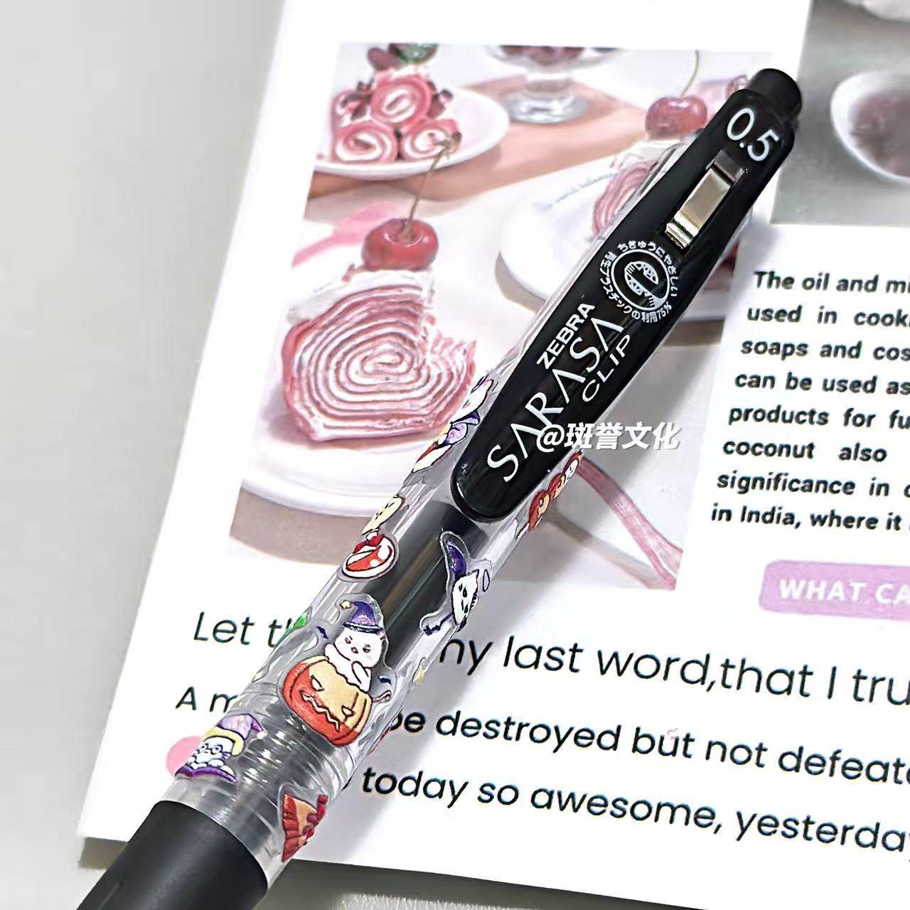 日本zebra斑马笔JJ15经典中性笔速干魔法药剂师日系ins刷题笔 - 图3