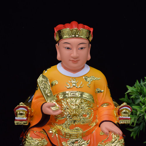包邮灶君司命神像树脂材质灶王爷道像摆件厨房供奉居家12寸16用品 - 图0
