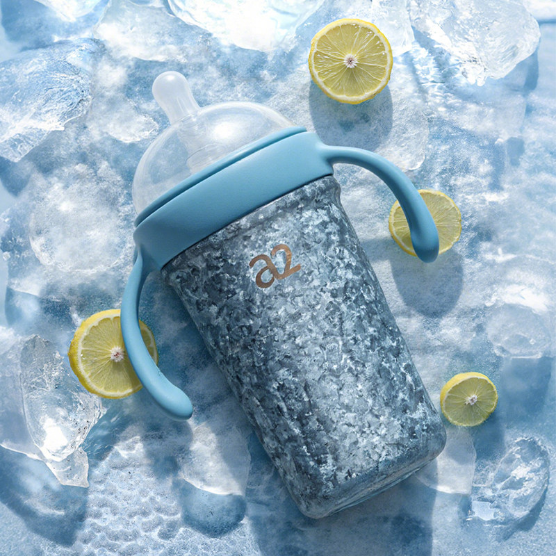 a2学饮保温杯婴儿9个月以上TA1纯钛奶瓶宝宝鸭嘴奶嘴钛杯,淘宝优惠券,粉丝福利购,淘宝优惠卷