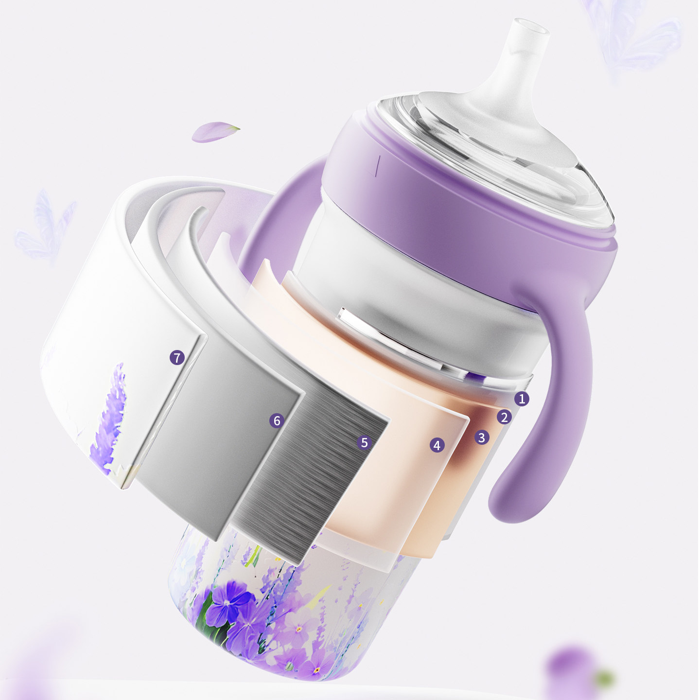 a2学饮杯儿童保温杯大容量婴儿水杯一岁以上冲奶外出吸管保温奶瓶,淘宝优惠券,粉丝福利购,淘宝优惠卷