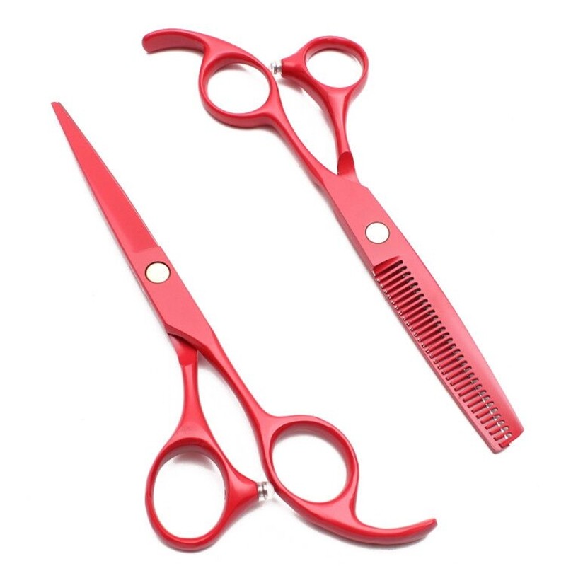 DAMBER理发剪刀平剪牙剪红黄绿黑白美发剪子刘海打薄工具套装6寸,淘宝优惠券,粉丝福利购,淘宝优惠卷