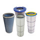 Industrial Six-Ear Quick Disassembly Dust Filter Cartridge Anti-static Filter