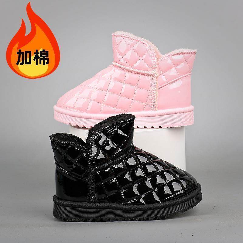 儿童雪地靴2025冬季新款童鞋子女童短靴加绒加厚棉靴雪地男童鞋子,淘宝优惠券,粉丝福利购,淘宝优惠卷