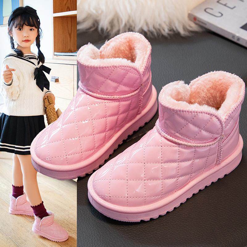 儿童雪地靴2025冬季新款童鞋子女童短靴加绒加厚棉靴雪地男童鞋子,淘宝优惠券,粉丝福利购,淘宝优惠卷