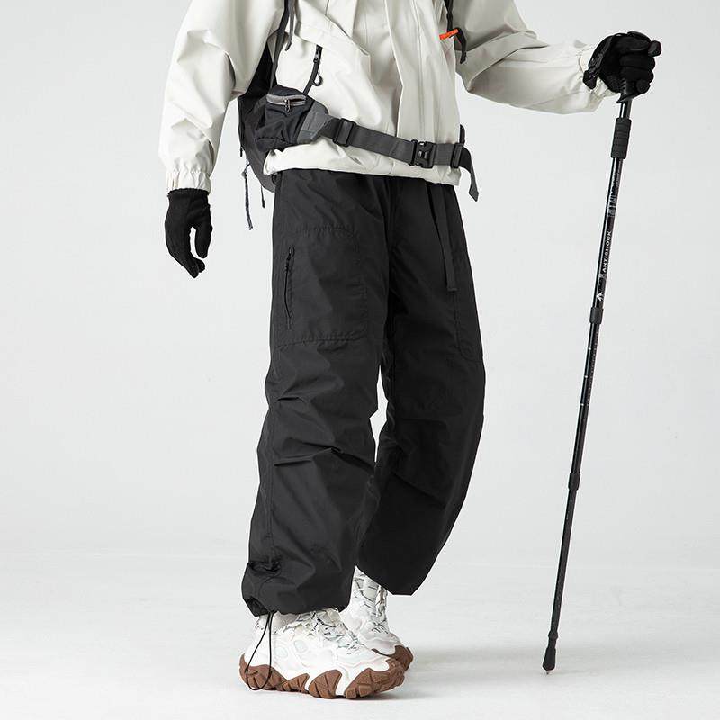 冲锋羽绒裤男款登山长裤2024冬季新款户外防水休闲耐磨滑雪工装裤,淘宝优惠券,粉丝福利购,淘宝优惠卷