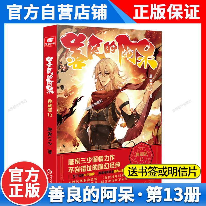 【全套14本】善良的阿呆典藏版1-14册全套全集未完结原名善良的死神唐家三少玄幻小说善良的阿呆全套14 - 图1