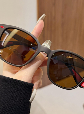 美式复古超轻户外偏光太阳眼镜男女款时尚潮流机车镜墨镜开车驾驶