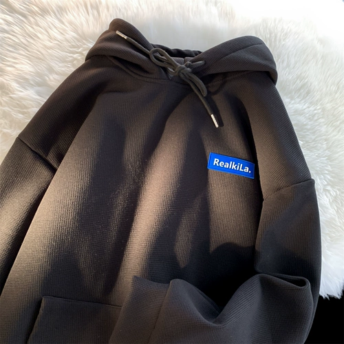 Tide, осенняя белая толстовка с капюшоном, оверсайз