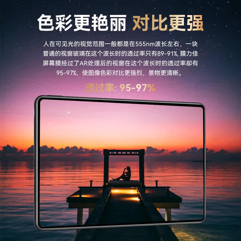 力佳华为matepadpro11平板ar类纸膜 膜力佳平板电脑屏幕贴膜
