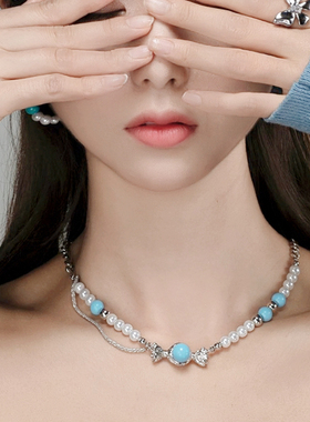 清新项链JOLIEnana珍珠时尚个性