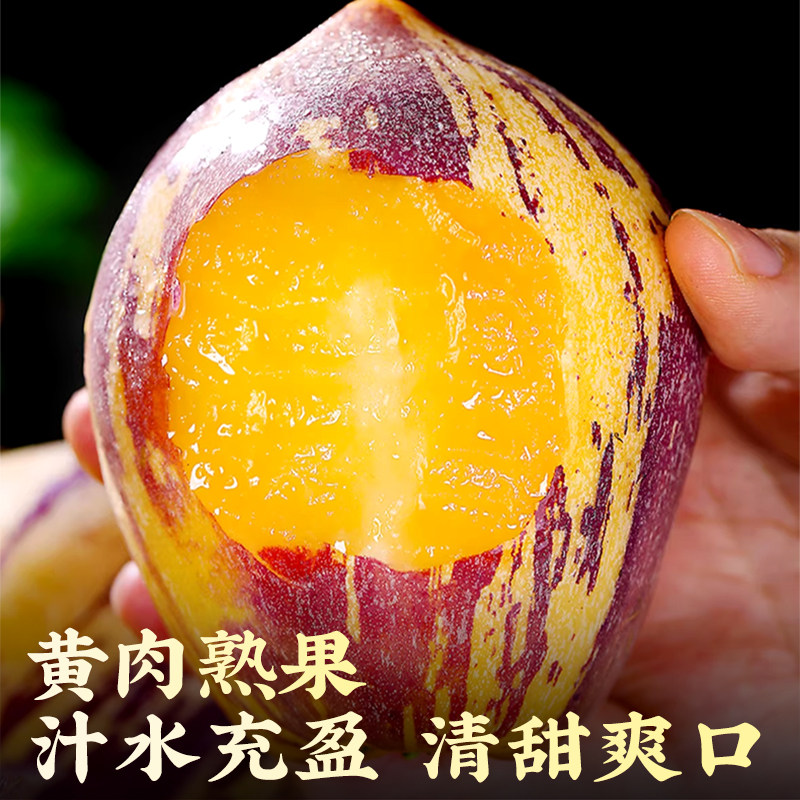 甘肃民勤沙漠人参果新鲜水果当季整箱黄肉人参长果树上熟大果包邮,淘宝优惠券,粉丝福利购,淘宝优惠卷