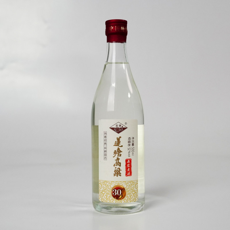 莲塘纯粮食江西高粱30版原浆老酒52度香型优级白酒