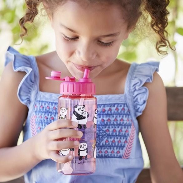 Cute direct drinking straw for children's water cup in summer large capacity